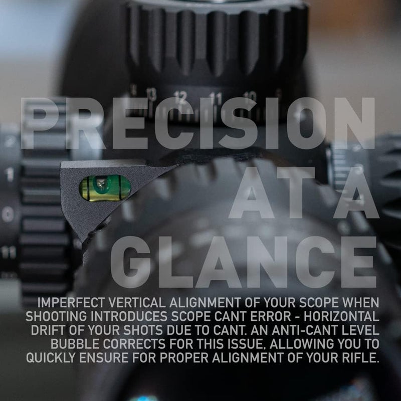 Monstrum Next Level Series Offset Scope Mount with Integrated Anti-Cant Level Bubble - Image 3